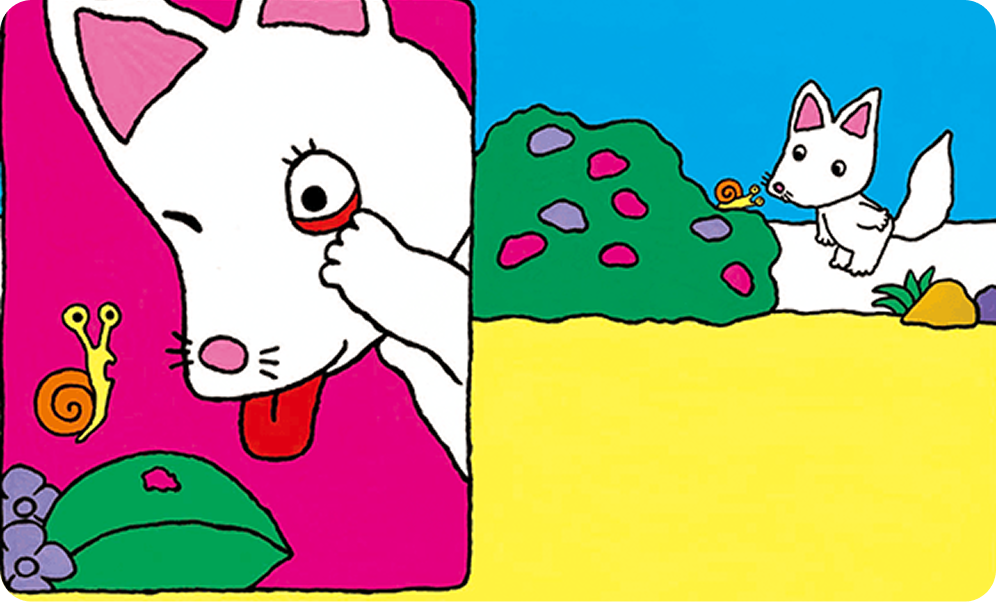 現在の『あかんべノンタン』の原型となったお話「あかんべぎつね」より