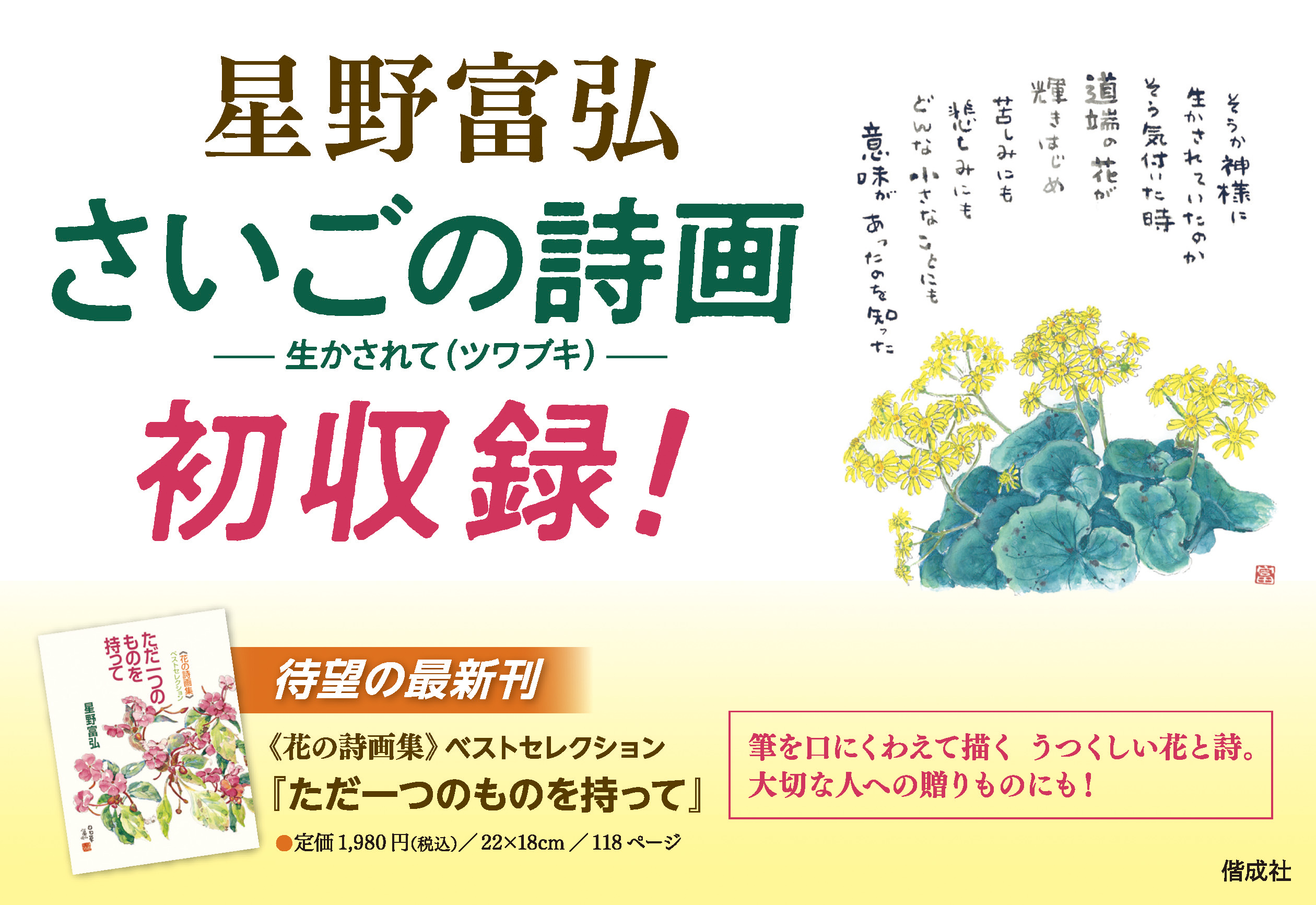 星野富弘　ただ一つのものを持って